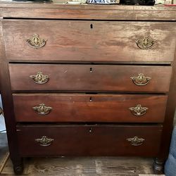 Antique Real Wood Dresser