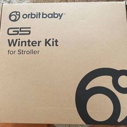 Orbit baby G5 Stroller Winter Kit Black with gray