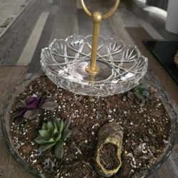 Vintage Tiered Candy Bowl