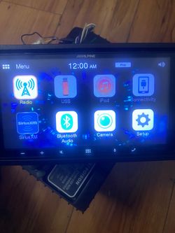 Alpine double din stereo