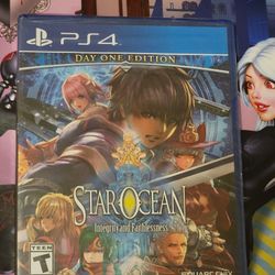 Star Ocean Integrity and Faithlessness (Sony PlayStation 4) 🐍🌊🐍
