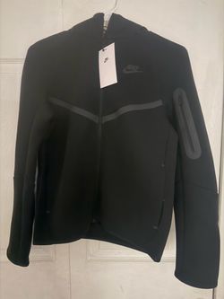 Nike Tech Fleece Full-Zip Hoodie Black
