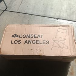 Box Of 10 Chairs Brand New On It's Box