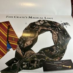 2017 Loot Crate Exclusive black family tree tapestry shawl scarf 