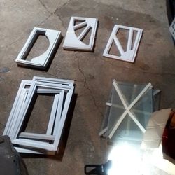 Garage Door Windows Glass Decor N Frames