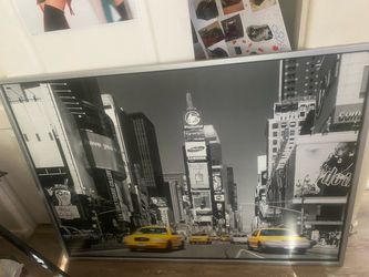 New York Time Square Wall Art Frame