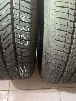 275/50/22. Two used Bridgestone to Leza Tires please read description great tread.