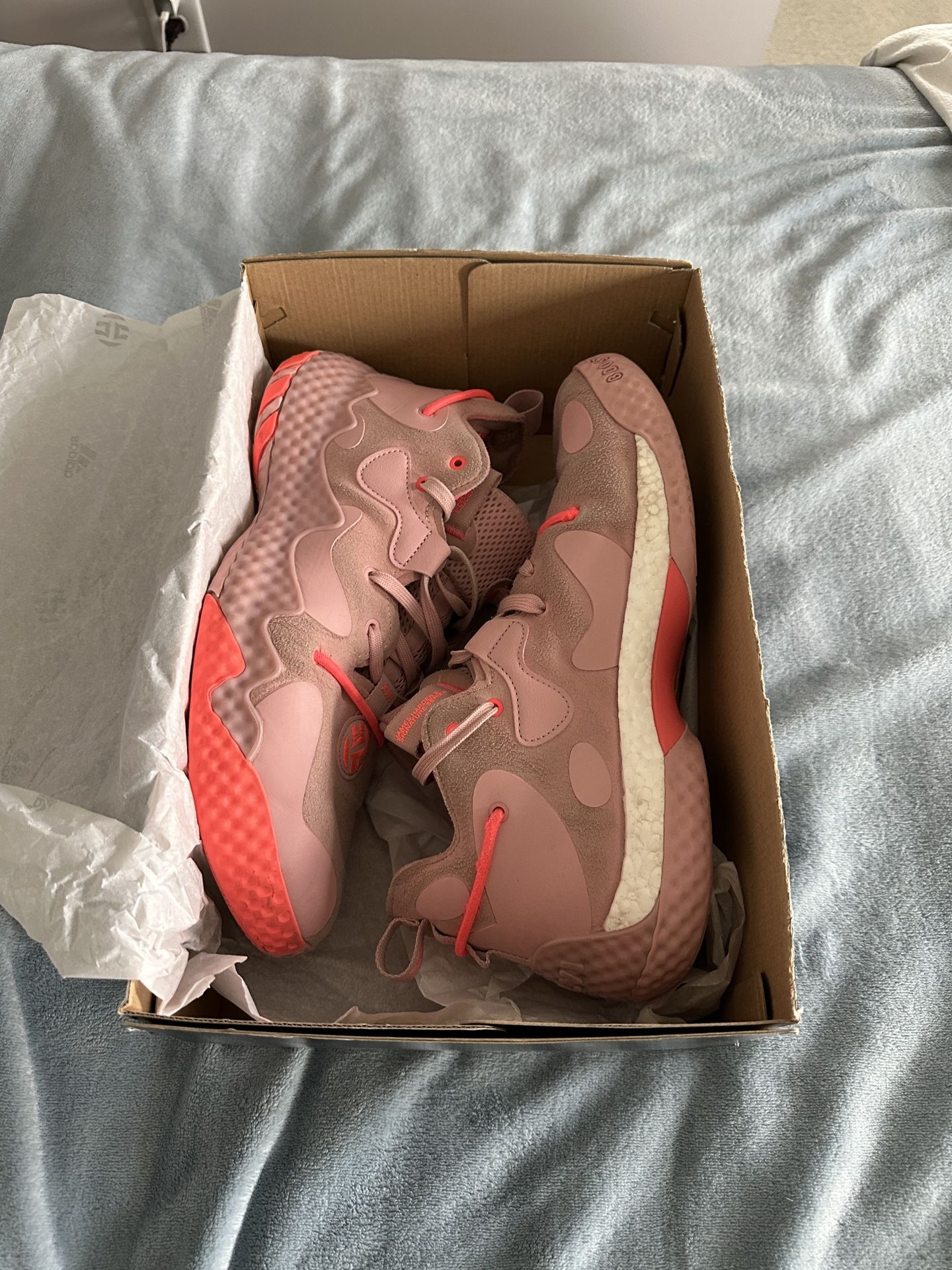 Size 12 Adidas James Harden Vol. 6 Pink