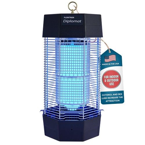 Flowtron 120W Indoor/Outdoor Bug Zapper, 2000 sq.ft / 2 Acre coverage