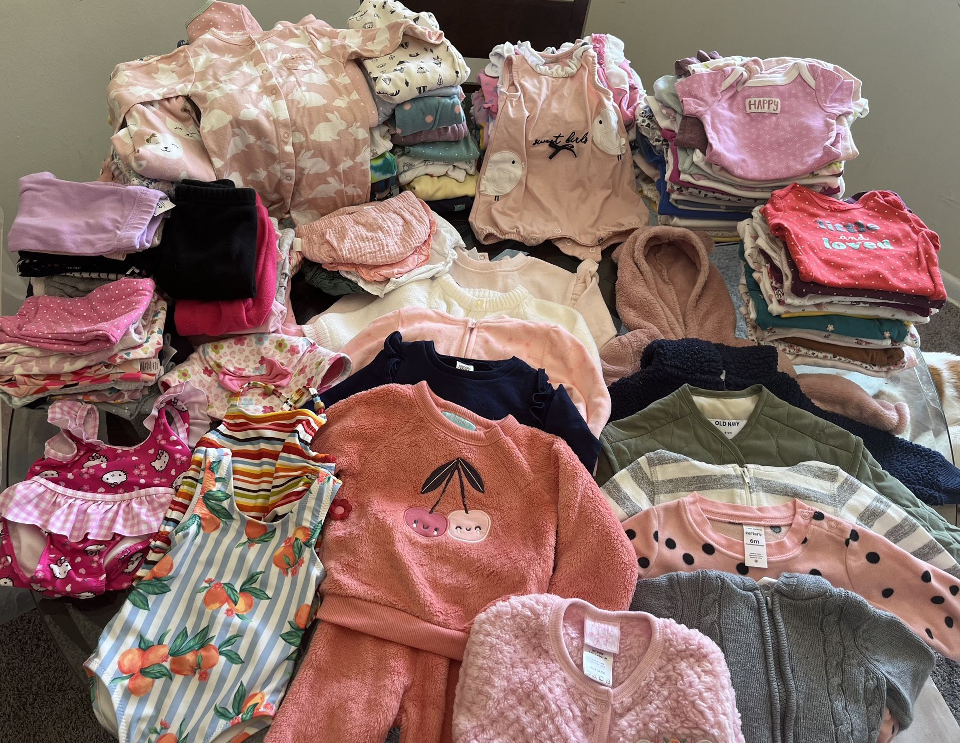 Baby Girls Clothes Size 6m