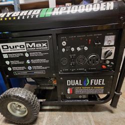 BRAND NEW, DuroMax 10000 Watt Dual Fuel Portable Generator XP10000EH  *BRAND NEW* Never USED