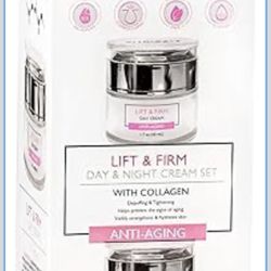 Clinicals- Lift & Firm Day & Night Cream Set with Collagen - 2 Pack 