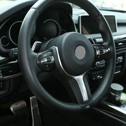 BMW F30 F32 F22 F10 F06/F13 M-SPORT CARBON FIBER STEERING WHEEL TRIM FOR BMW F30 3 S