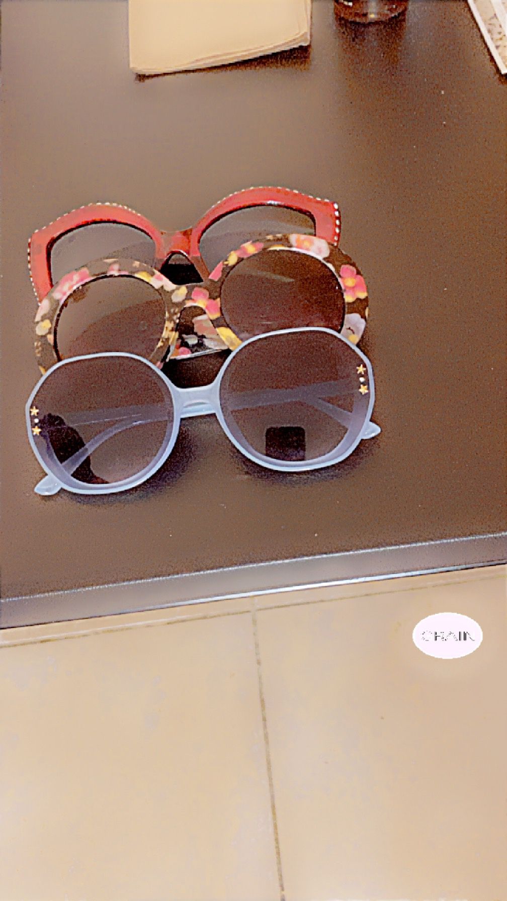 3pcs Sunglasses 