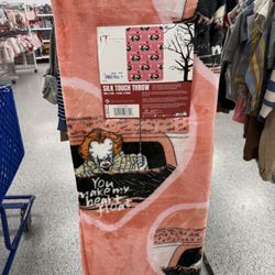 Pennywise IT Valentine Blanket