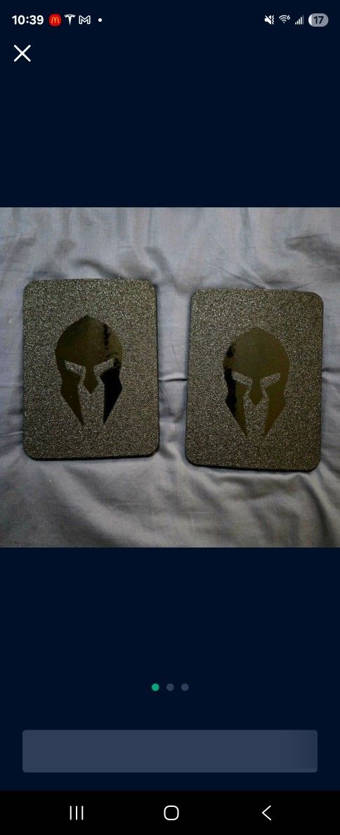 Level 4 Plates 11x14 New Spartan Armour