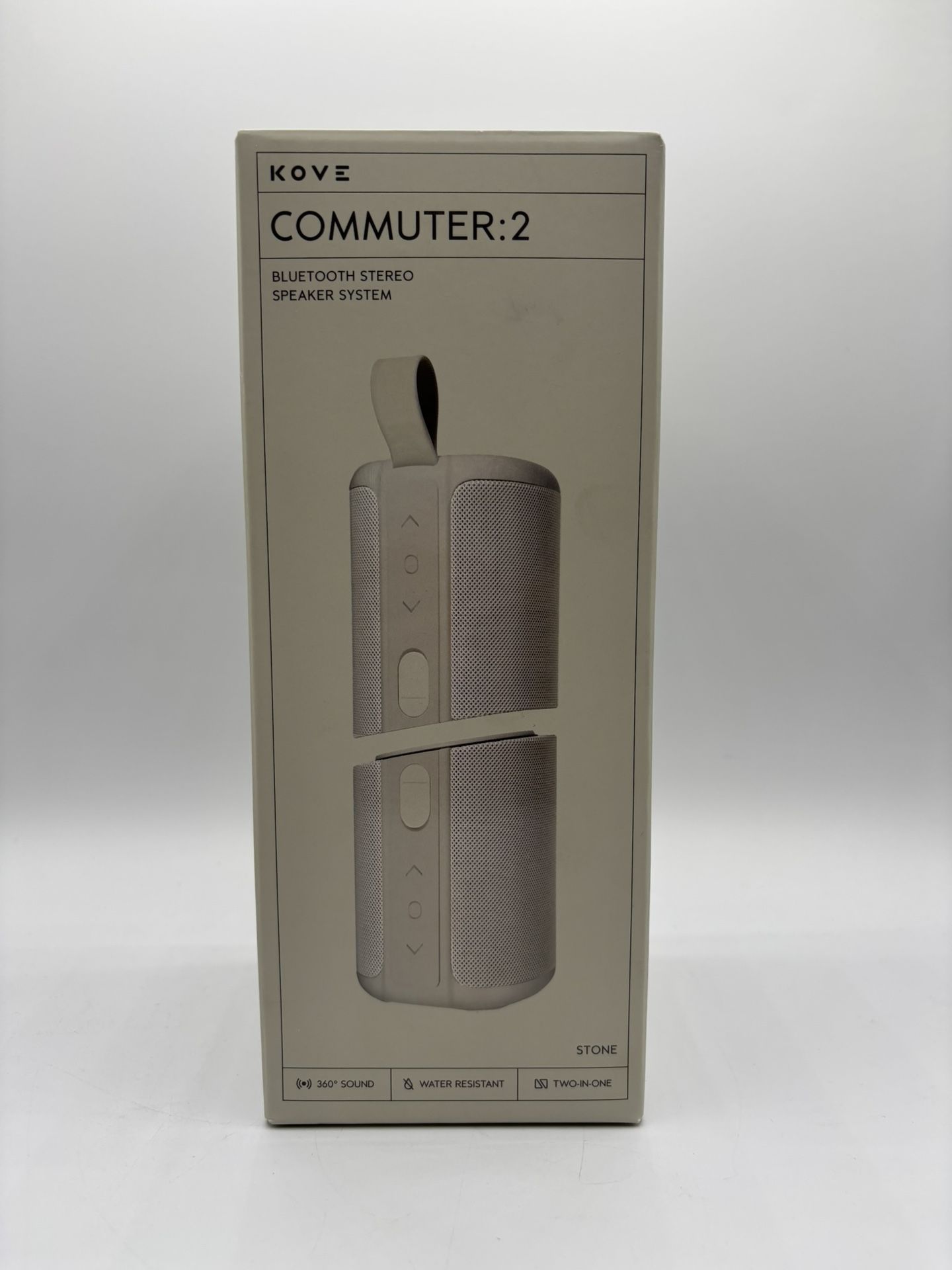 Kove Commuter : 2 Bluetooth Stereo Speaker