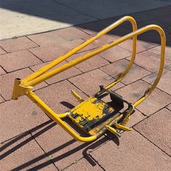 Mini bike yellow bouble back