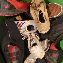 Box Full Of Brand Name Running Shoes