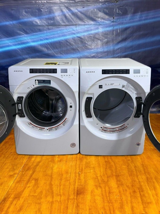 .Amana Washer And Electric Dryer Free Deliver And Install 6 Month Warranty