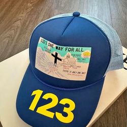 Custom Trucker Hat God's One Way For All