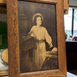 Vintage Taber Prang Art Co. 1910 Print - Young Jesus