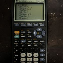 Texas Instruments 83 Plus Black Calculator