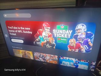 50 inch Philips Zmart Tv.