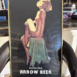 Arrow Beer “Matchless Body Beer pinup”