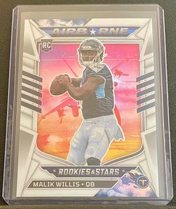 2022 Panini Rookies & Stars Malik Willis Rookie Airborne Silver White #102/149