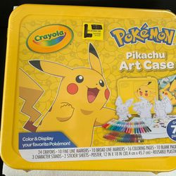 Pokémon Crayola Pikachu Art Set