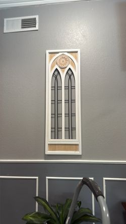 Set of Two Large Wall wood panels Decor