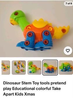 Toy velt take apart dinosours