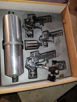 Spray Gun Set with Accessories