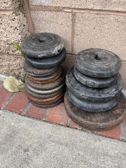 Weights One Inch Hole 170 Lbs 