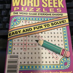 Word Seek Puzzle Book