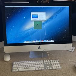 2012 Apple 27” iMac