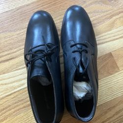 New JOHN VARVATOS Star Portland Black Leather Chukka Boots Size 7