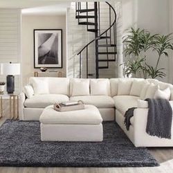Brand New Off-White Modular Sectional