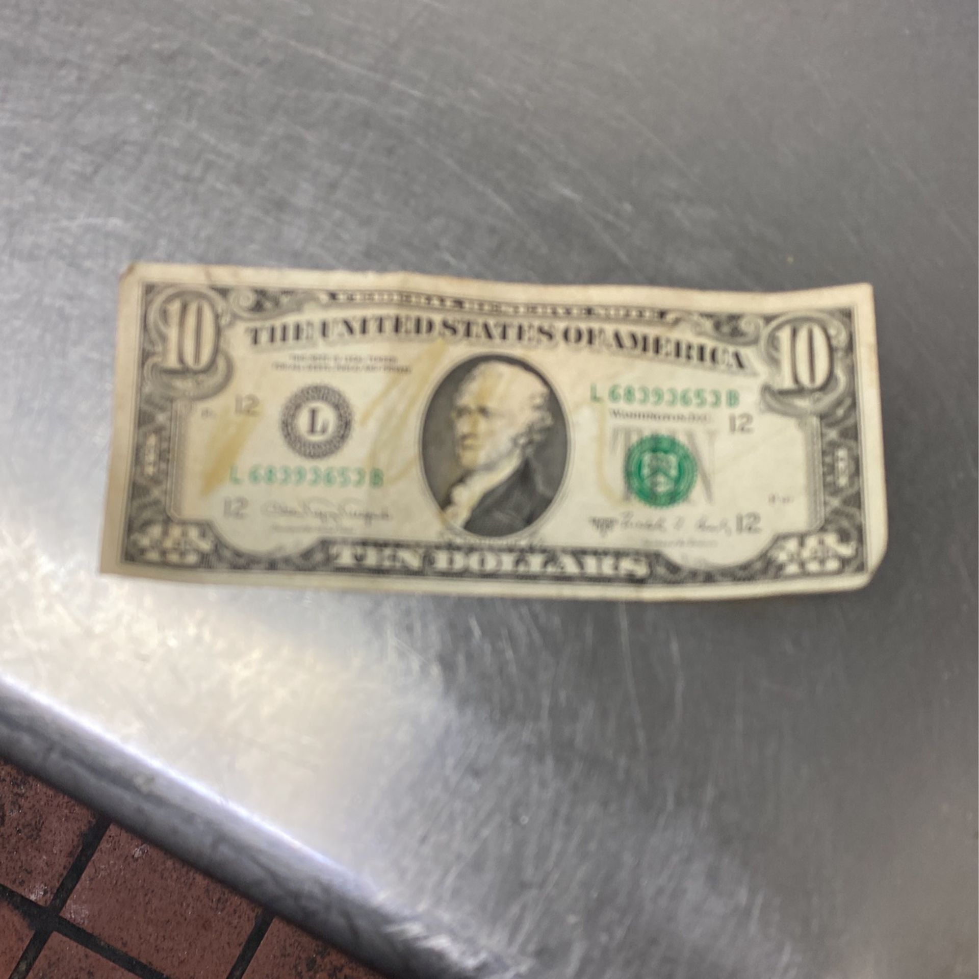  10$ Bill