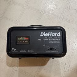 DieHard 12v Manual Battery Charger 28.71221 Engine Starter 10A 2A Fast Trickle