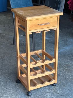 Rolling bar rack