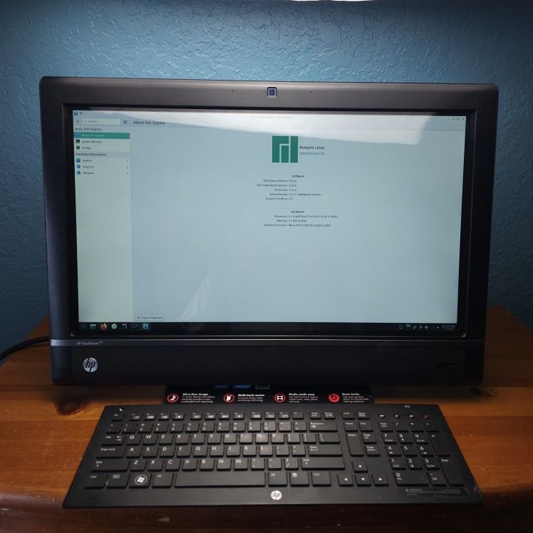 HP All-in-one Touchscreen Computer 