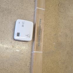 NEC Movie Projector Coming With Brand New Curtains 