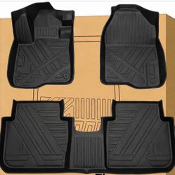 CRV Floor Mats Compatible with 2023-2026 Honda CR-V (Include Hybrid)，All Weather Protection Waterproof Durable Anti-Slip Odorless Custom-fit TPE Floor