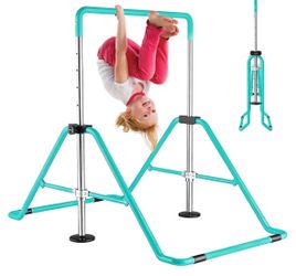 Kids Adjustable Gymnastics Kip Bar – Teal