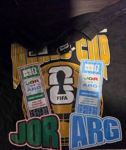 2026 FIFA World Cup Commemorative Shirt for Argentina vs Jordan