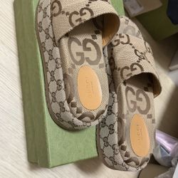 Women's platform slide sandal