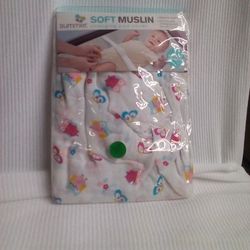 Summer Soft Muslin Changing Pad Cover 