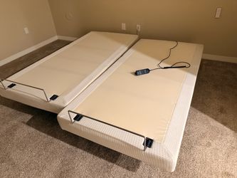 Adjustable base king two twin